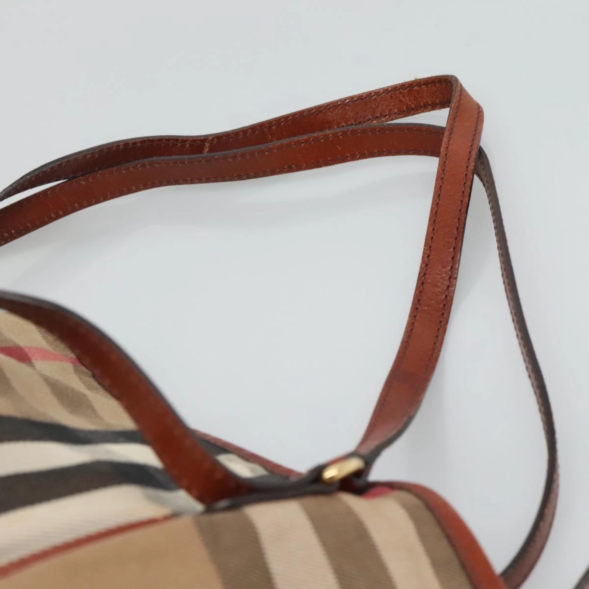 Burberry House Check Canvas Tote Bag (Pre-Owned)