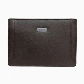 Burberry Leather Clutch Bag (Pre-Owned)