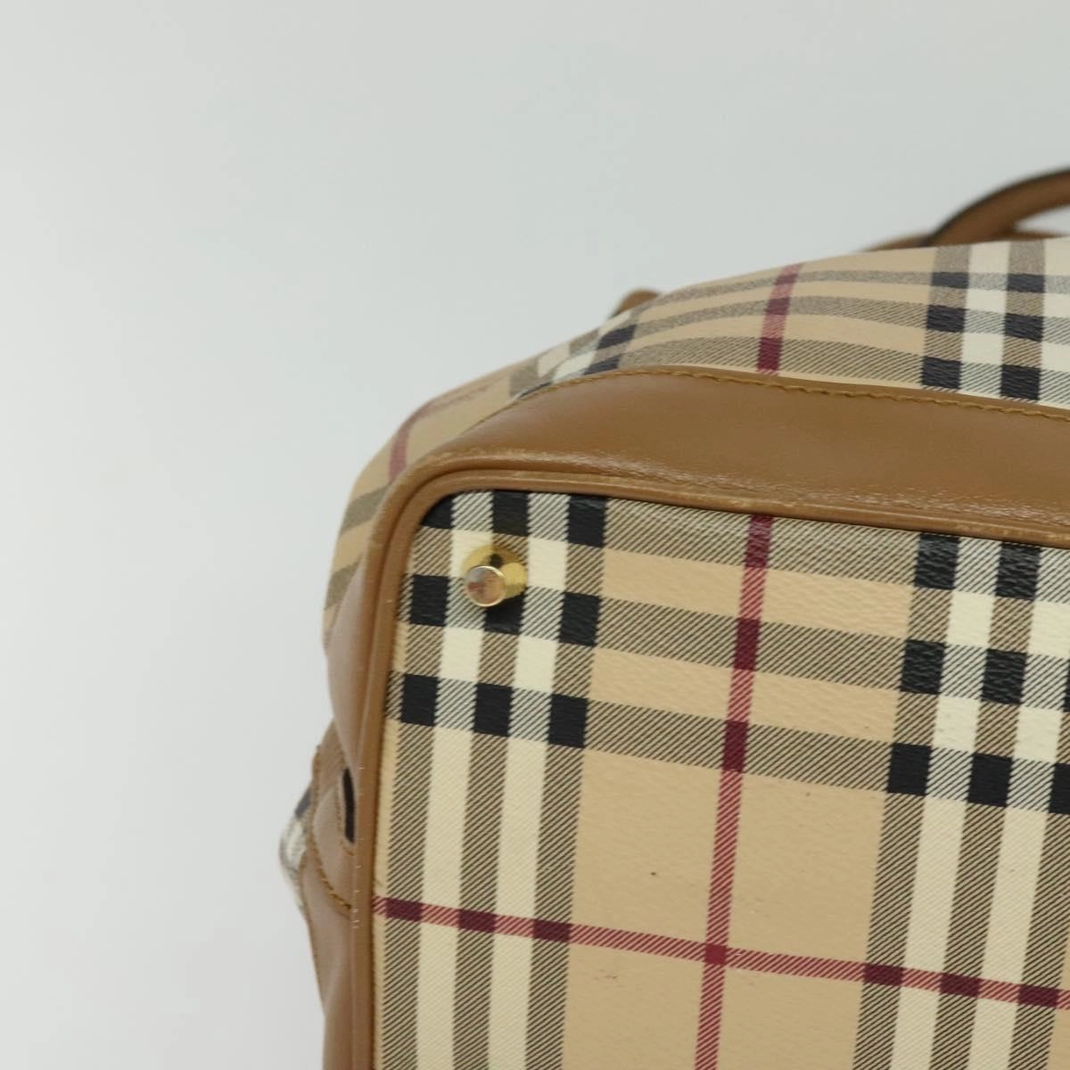 Burberry Nova Check Canvas Tote Bag (Pre-Owned)