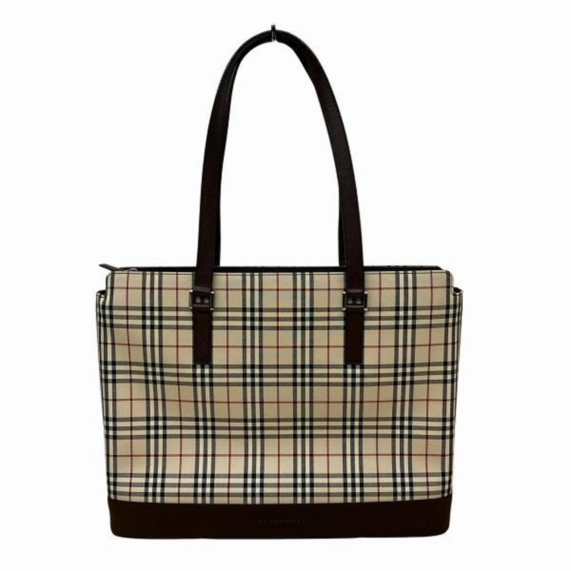 Burberry Nova Check Canvas Tote Bag (Pre-Owned)
