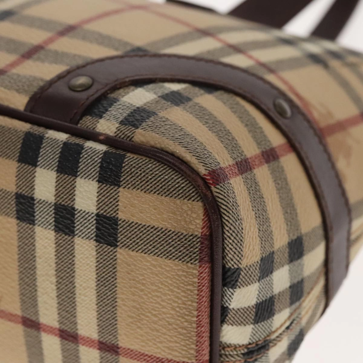 Burberry Nova Check  Canvas Tote Bag (Pre-Owned)