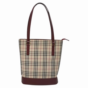 Burberry Nova Check Canvas Tote Bag (Pre-Owned)