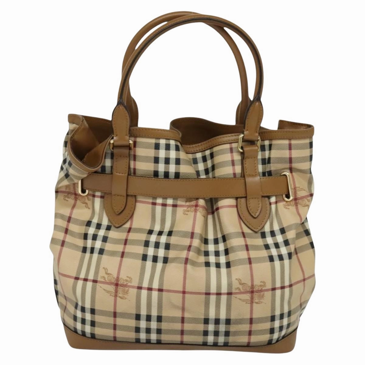 Burberry Nova Check Canvas Tote Bag (Pre-Owned)