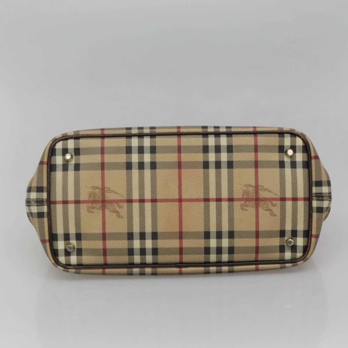 Burberry Nova Check Canvas Tote Bag (Pre-Owned)