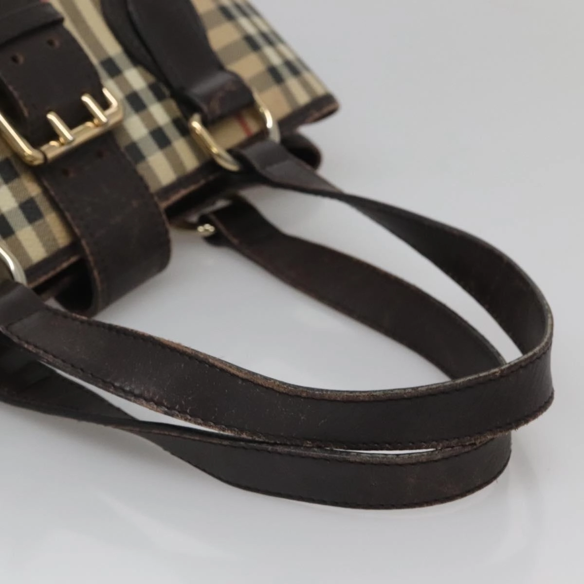 Burberry Nova Check Canvas Tote Bag (Pre-Owned)