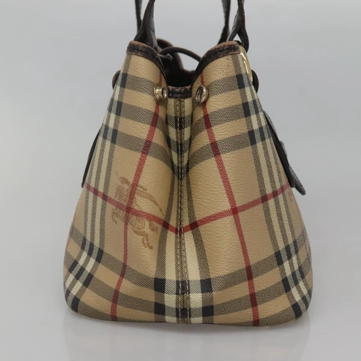 Burberry Nova Check Canvas Tote Bag (Pre-Owned)