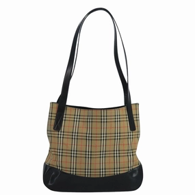 Burberry Nova Check Canvas Tote Bag (Pre-Owned)