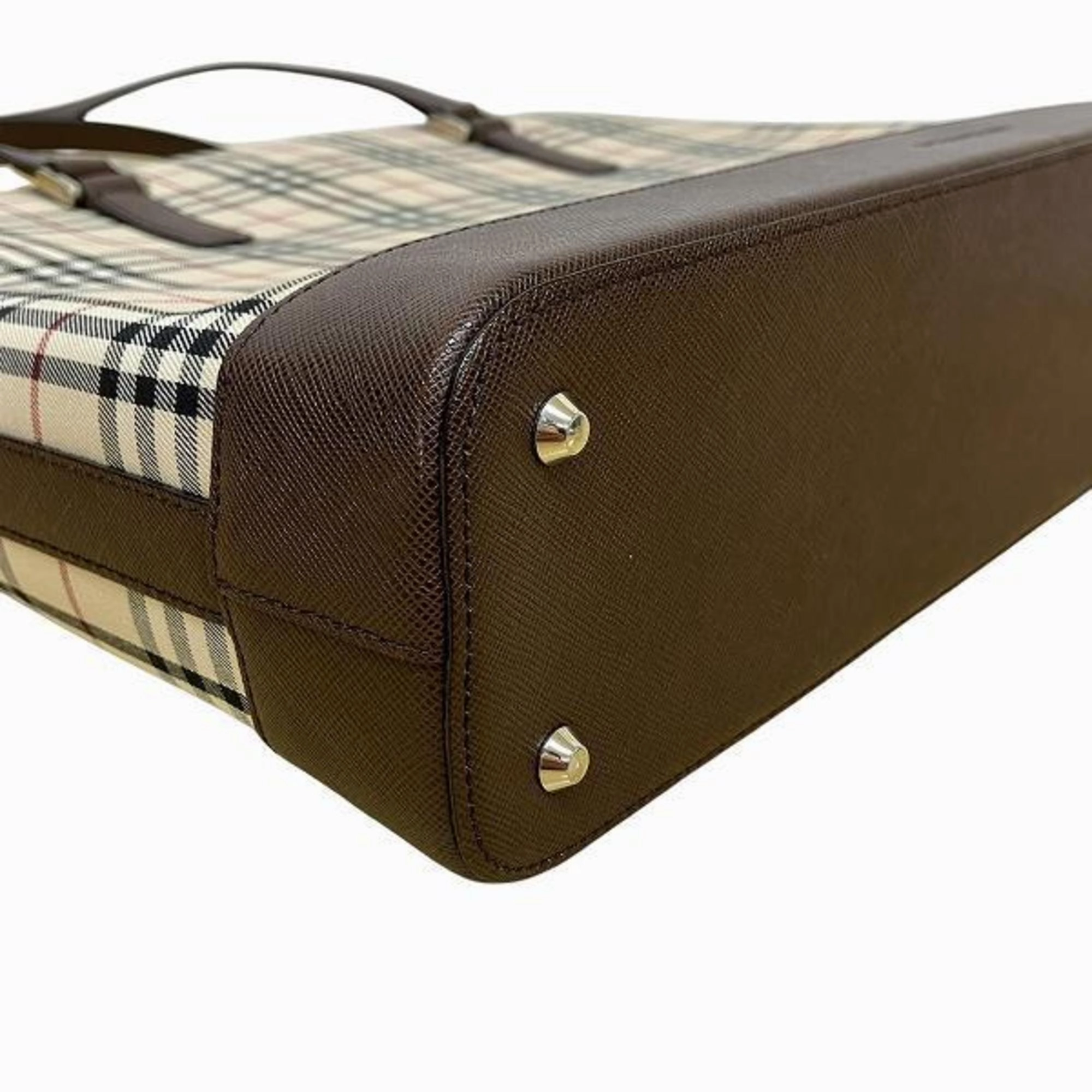 Burberry Nova Check Canvas Tote Bag (Pre-Owned)