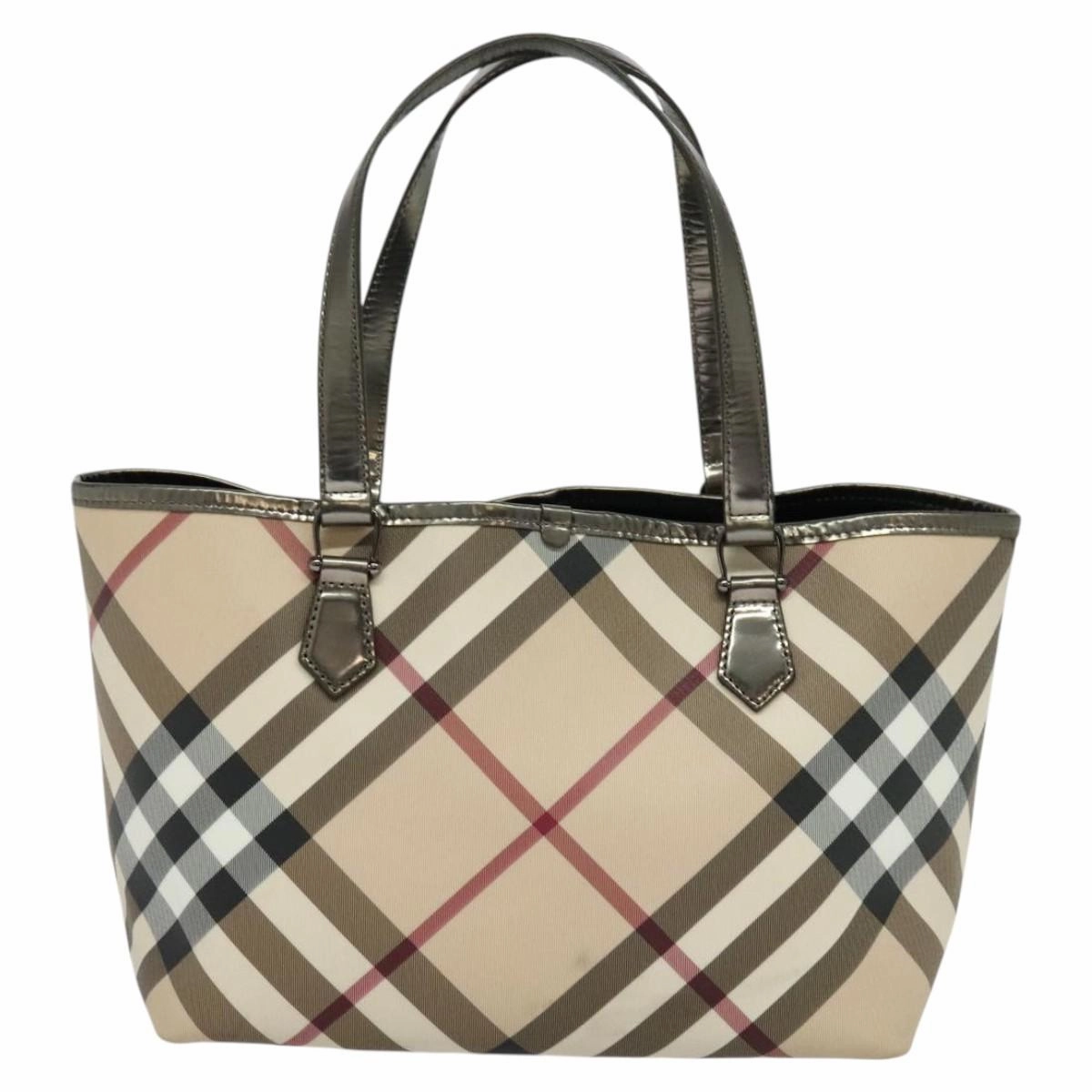 Burberry Nova Check Canvas Tote Bag (Pre-Owned)