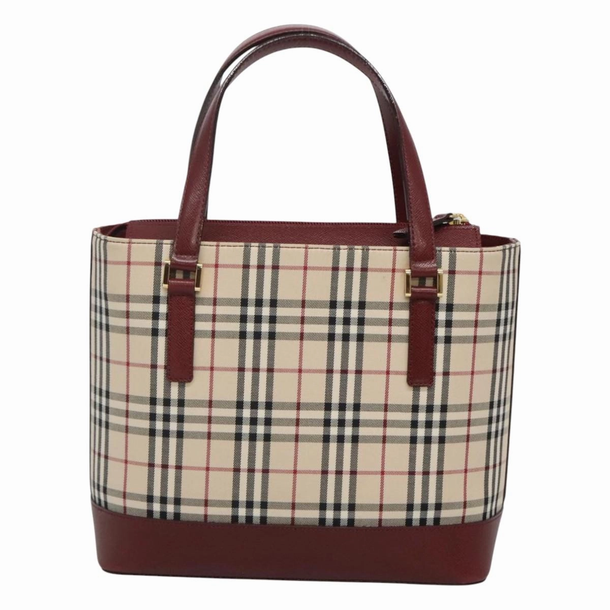 Burberry Nova Check Canvas Tote Bag (Pre-Owned)