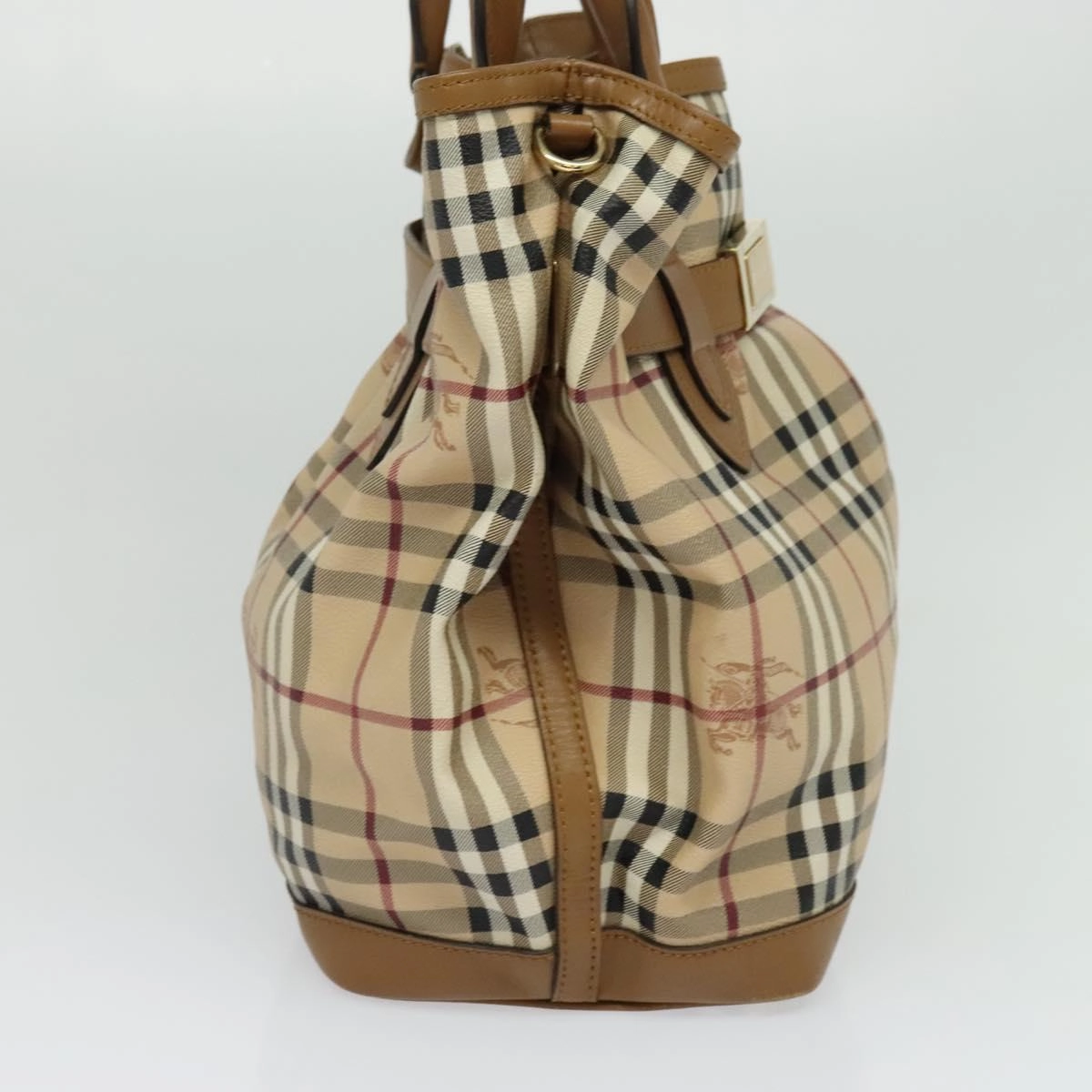 Burberry Nova Check Canvas Tote Bag (Pre-Owned)