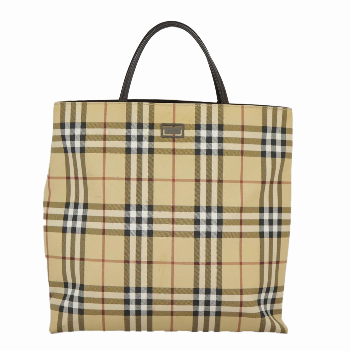 Burberry Nova Check  Canvas Tote Bag (Pre-Owned)