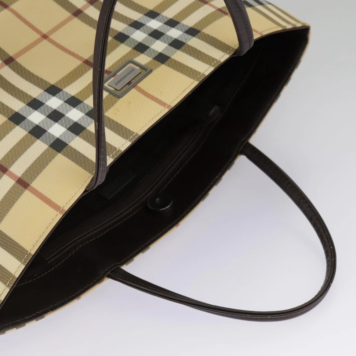 Burberry Nova Check  Canvas Tote Bag (Pre-Owned)