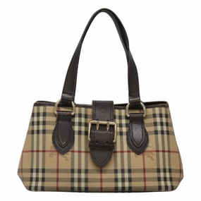 Burberry Nova Check Canvas Tote Bag (Pre-Owned)