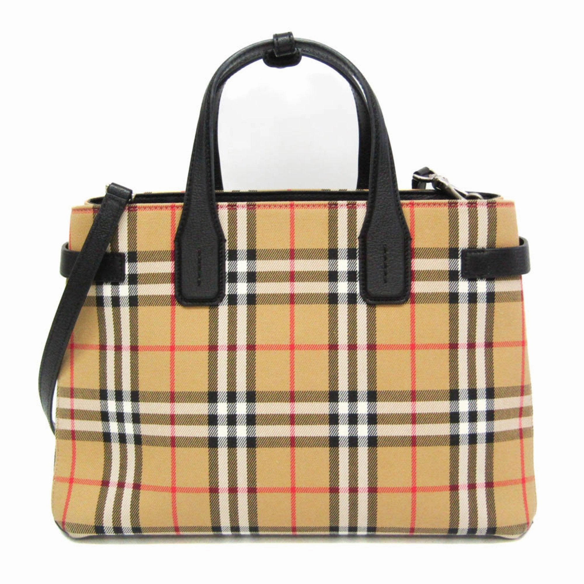 Burberry Nova Check  Canvas Tote Bag (Pre-Owned)