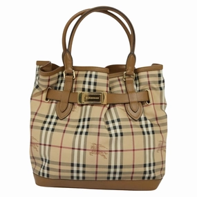 Burberry Nova Check Canvas Tote Bag (Pre-Owned)