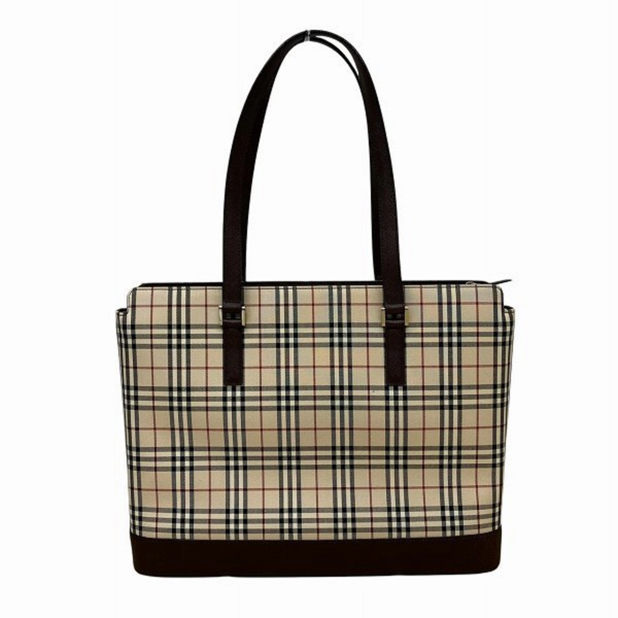 Burberry Nova Check Canvas Tote Bag (Pre-Owned)