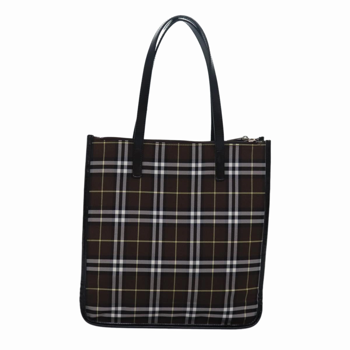 Burberry Nova Check  Synthetic Tote Bag (Pre-Owned)
