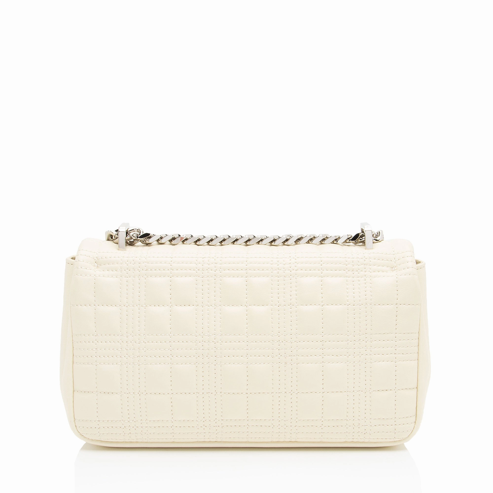 Burberry Quilted Lambskin TB Lola Chain Small Crossbody