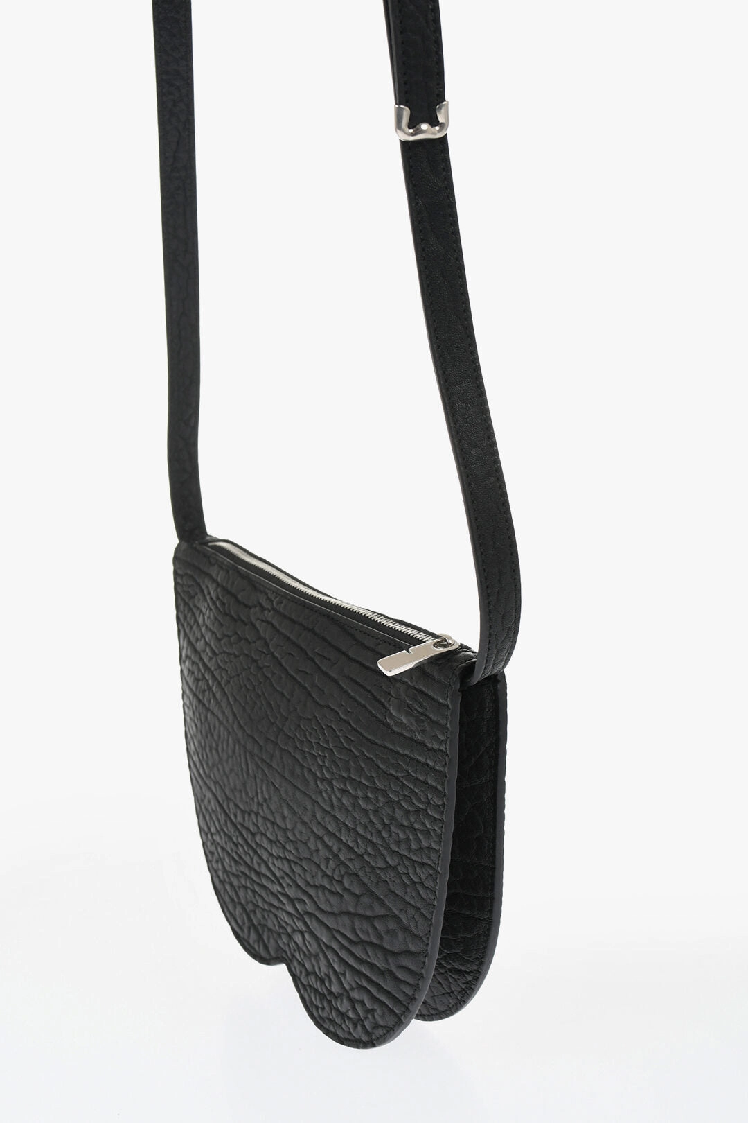 Burberry Textured Leather Mini Chess Shoulder Bag