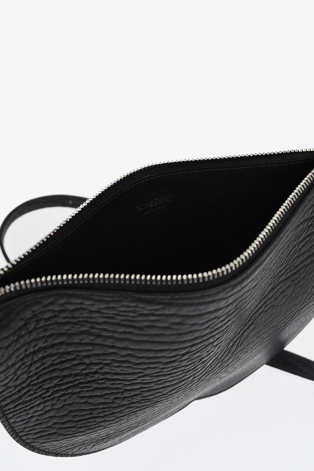Burberry Textured Leather Mini Chess Shoulder Bag