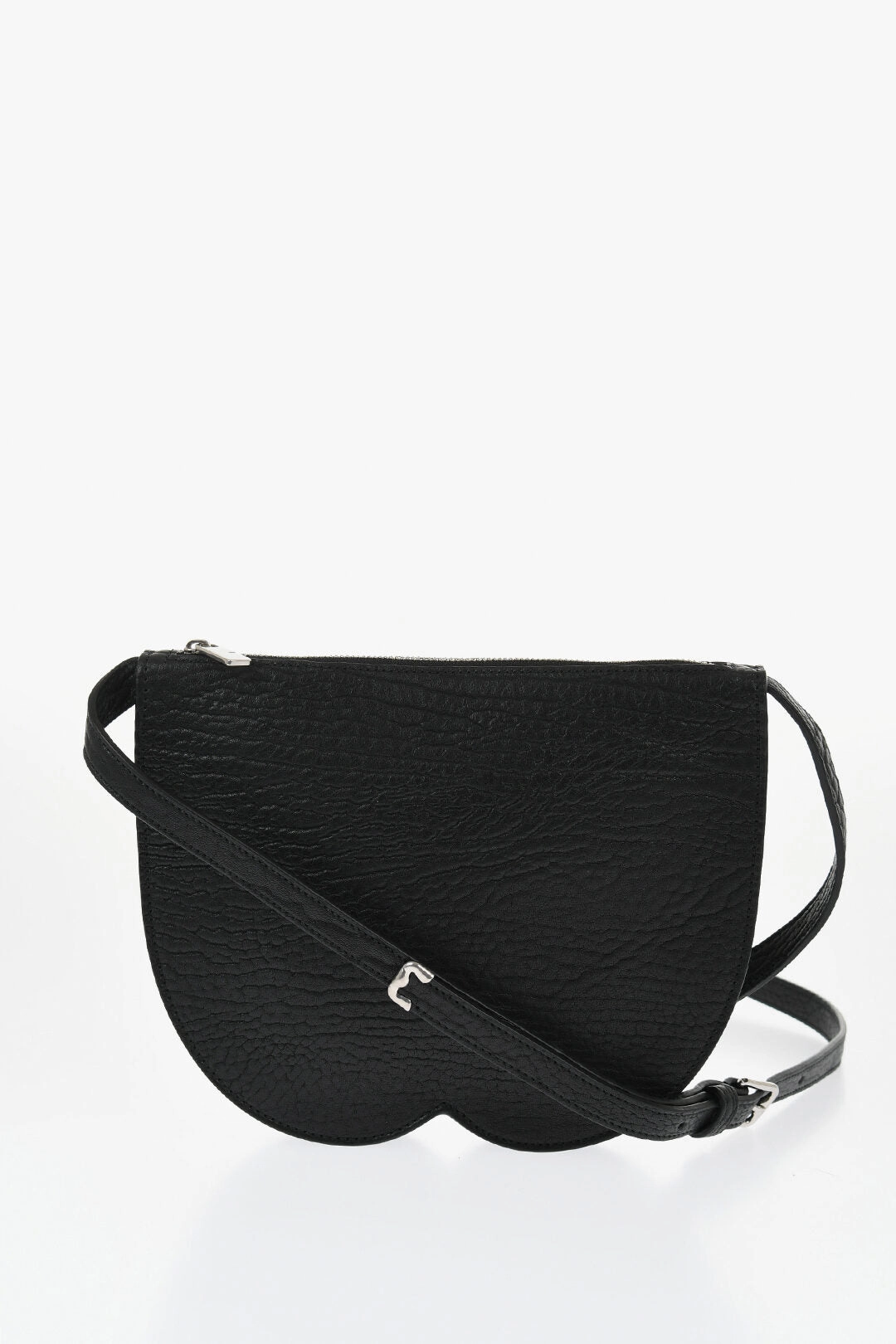 Burberry Textured Leather Mini Chess Shoulder Bag