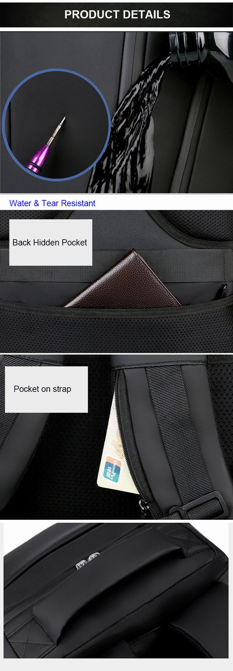 Business Laptop Backpack Durable Usb Laptop Backpack