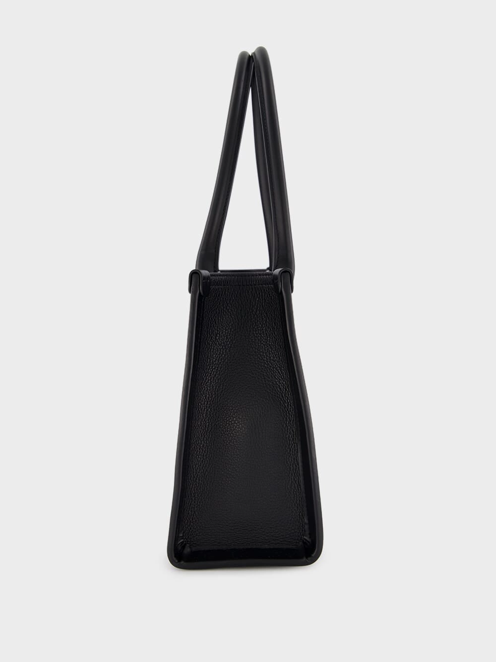 By My Side Small Black Tote Bag