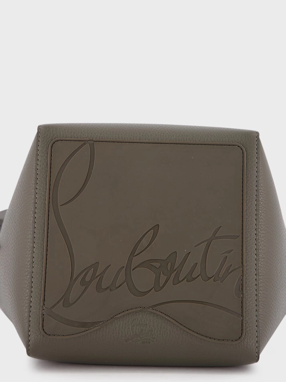 Cabachic Mini Leather Bucket bag
