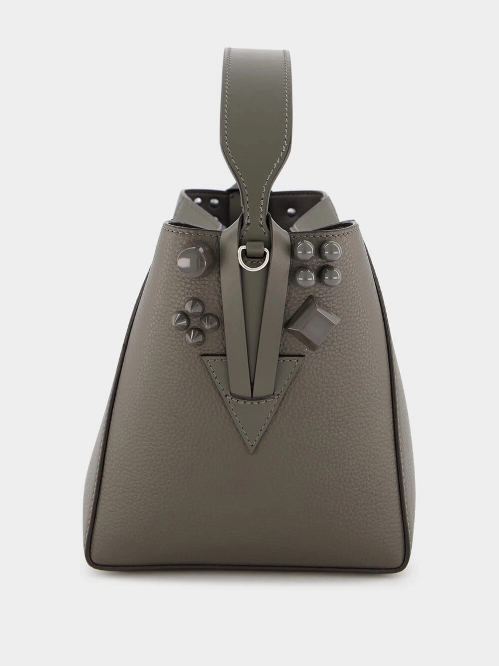 Cabachic Mini Leather Bucket bag