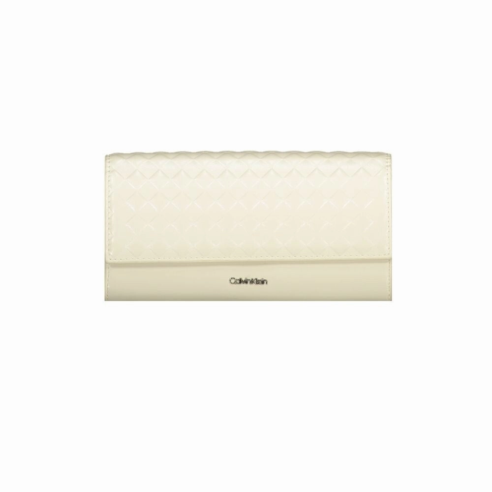 Calvin Klein Beige Polyester Women's Wallet