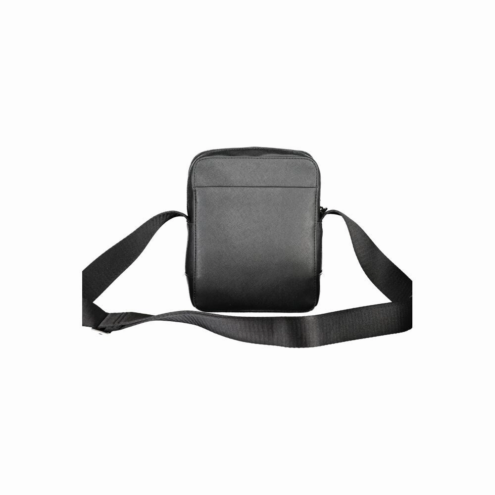 Calvin Klein Black Polyester Shoulder Men's Bag