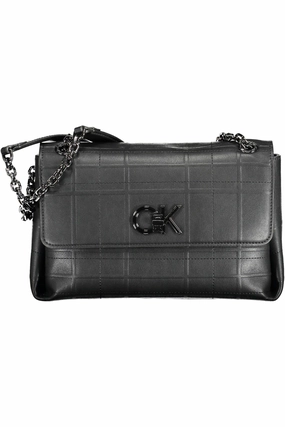 Calvin Klein Black Polyester Women Handbag