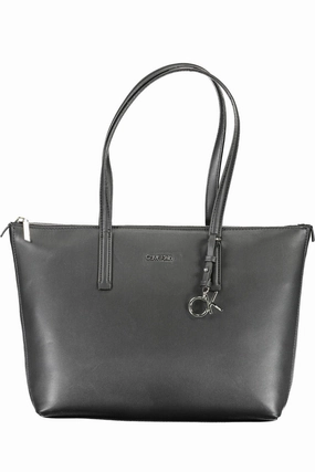 Calvin Klein Black Polyester Women Handbag