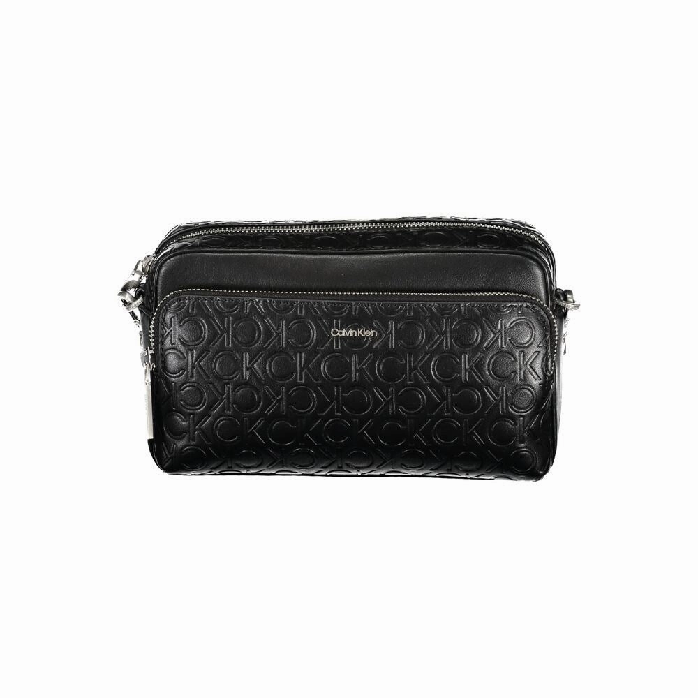Calvin Klein Black Polyester Women's Handbag