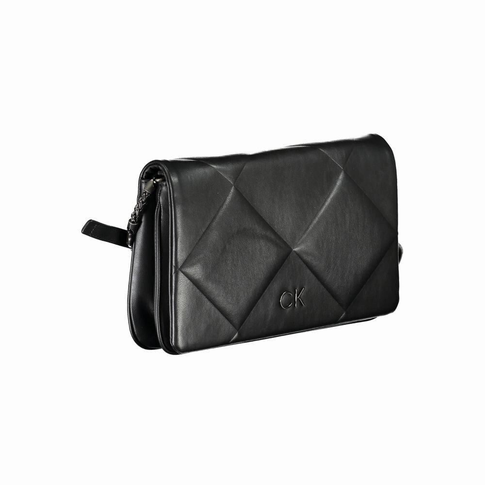 Calvin Klein Black Polyester Women's Handbag