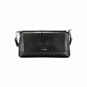 Calvin Klein Black Polyester Women's Handbag