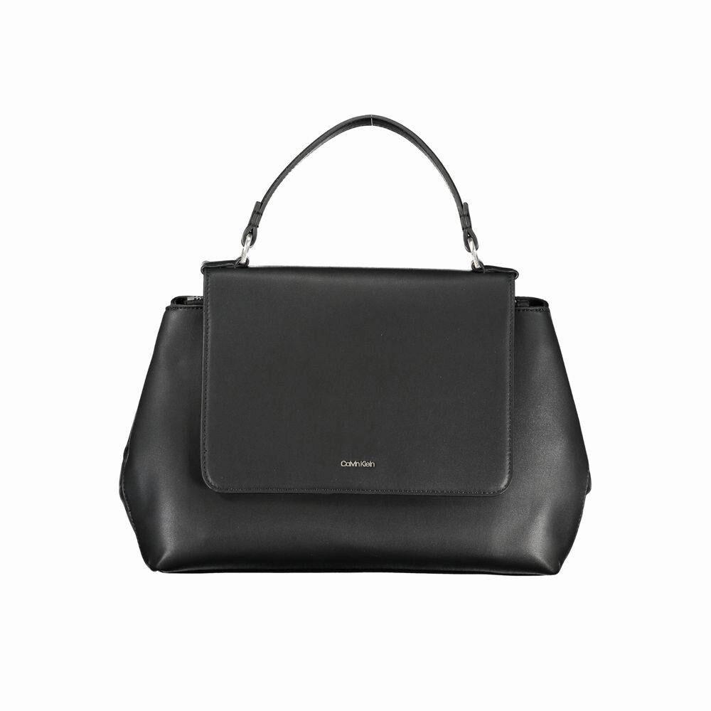 Calvin Klein Black Polyester Women's Handbag