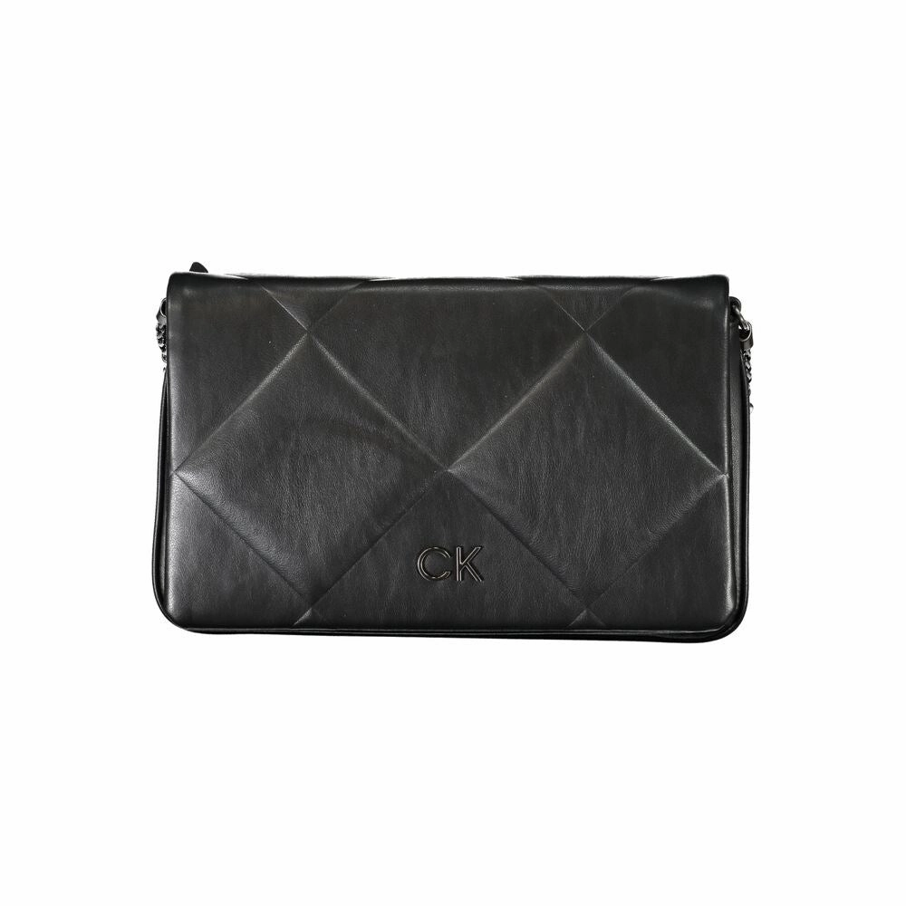 Calvin Klein Black Polyester Women's Handbag