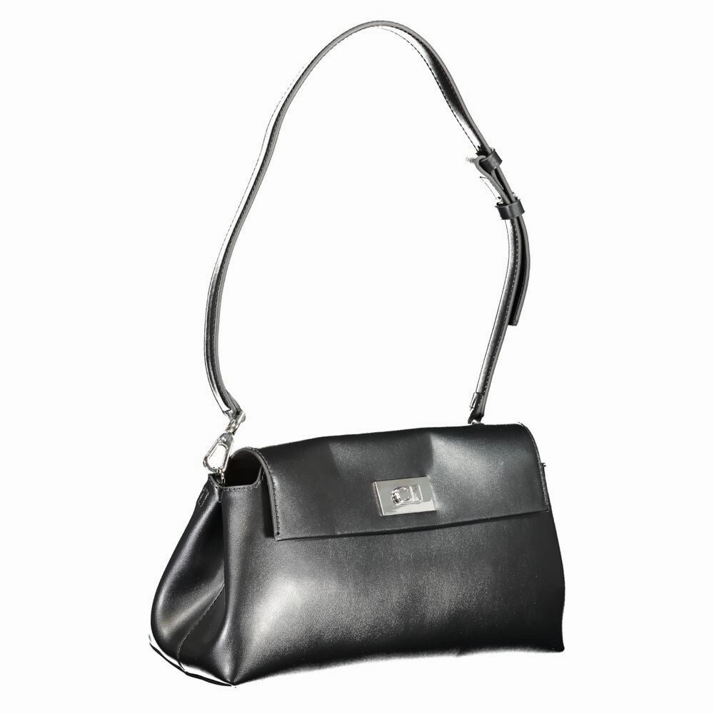 Calvin Klein Black Polyester Women's Handbag