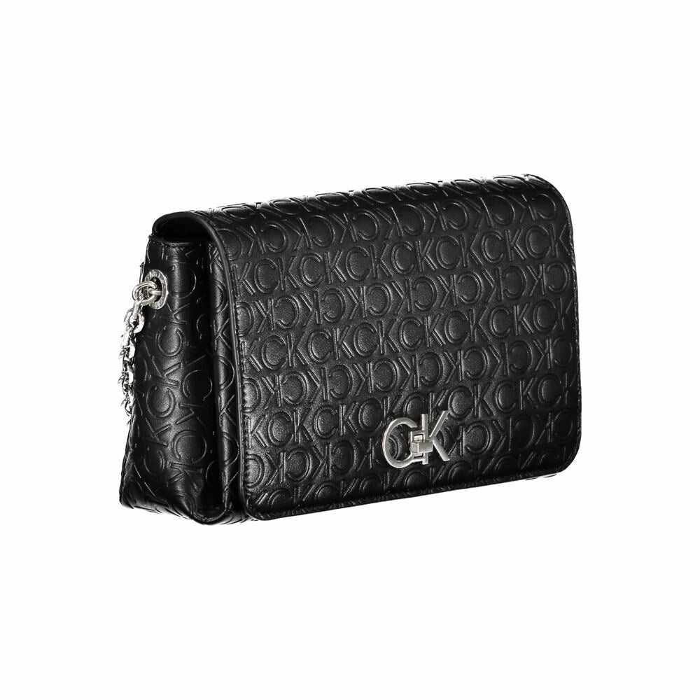 Calvin Klein Black Polyester Women's Handbag