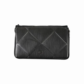 Calvin Klein Black Polyester Women's Handbag
