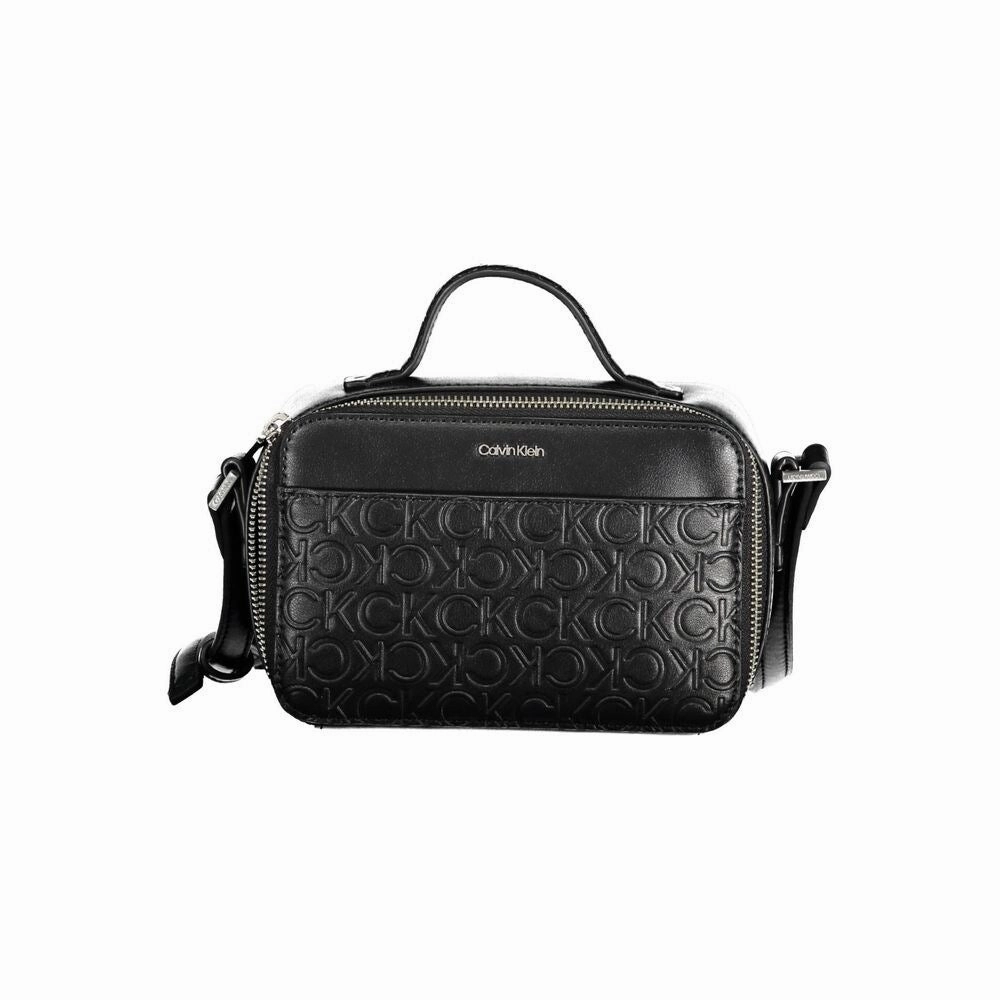 Calvin Klein Black Polyester Women's Handbag