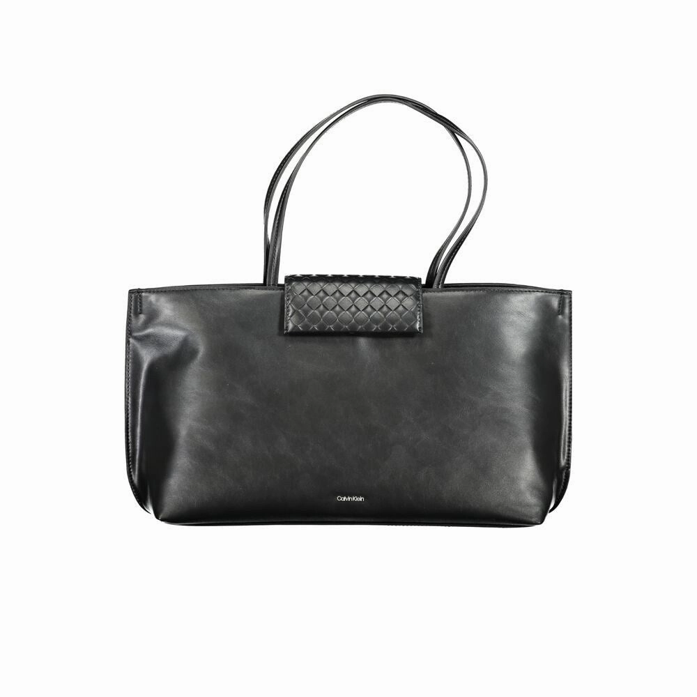 Calvin Klein Black Polyester Women's Handbag