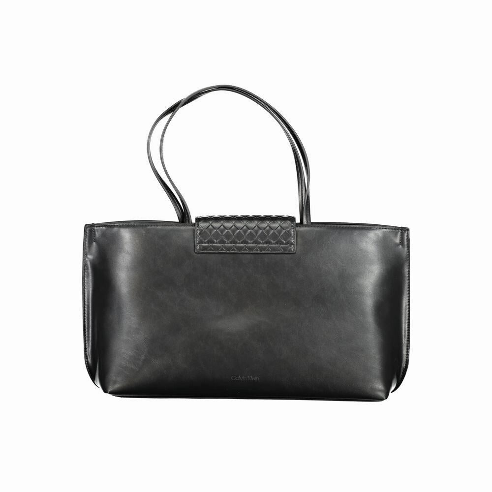 Calvin Klein Black Polyester Women's Handbag