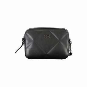 Calvin Klein Black Polyester Women's Handbag