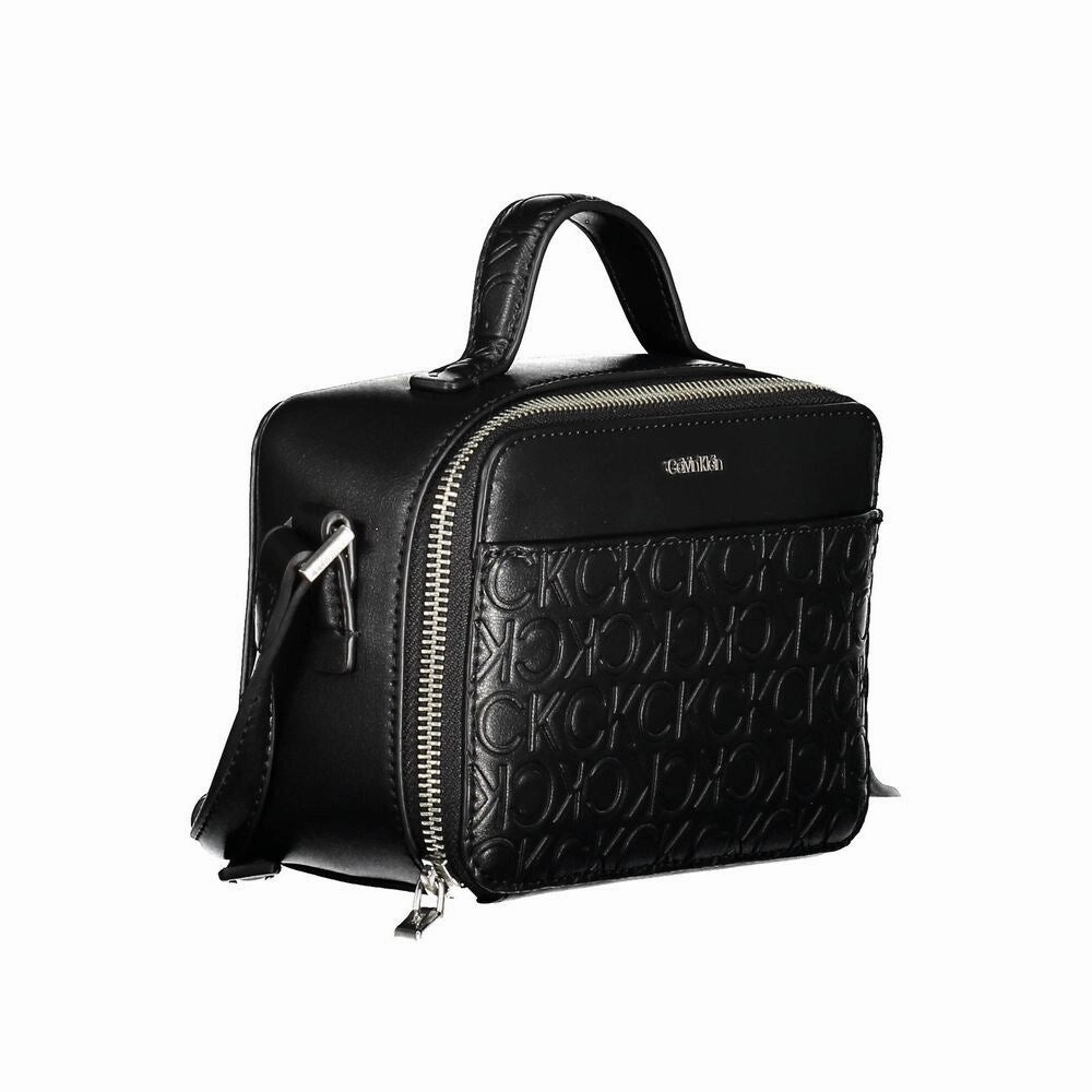 Calvin Klein Black Polyester Women's Handbag