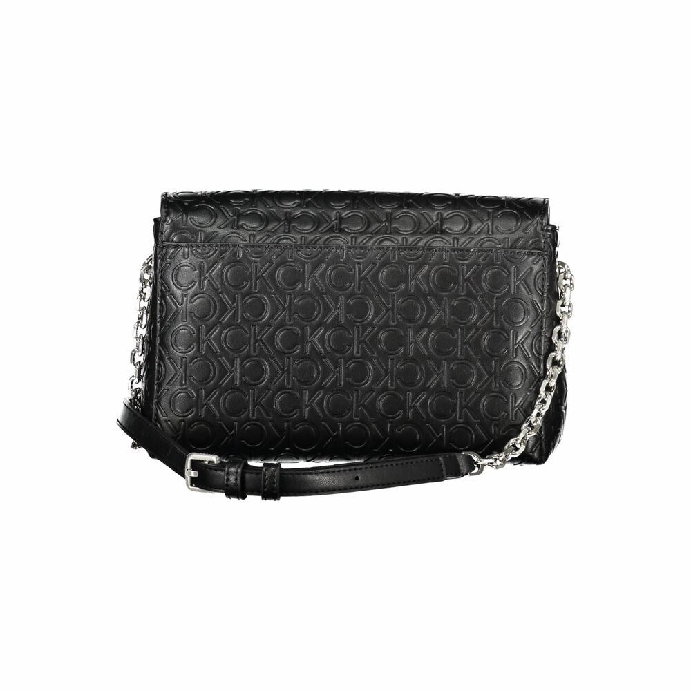 Calvin Klein Black Polyester Women's Handbag