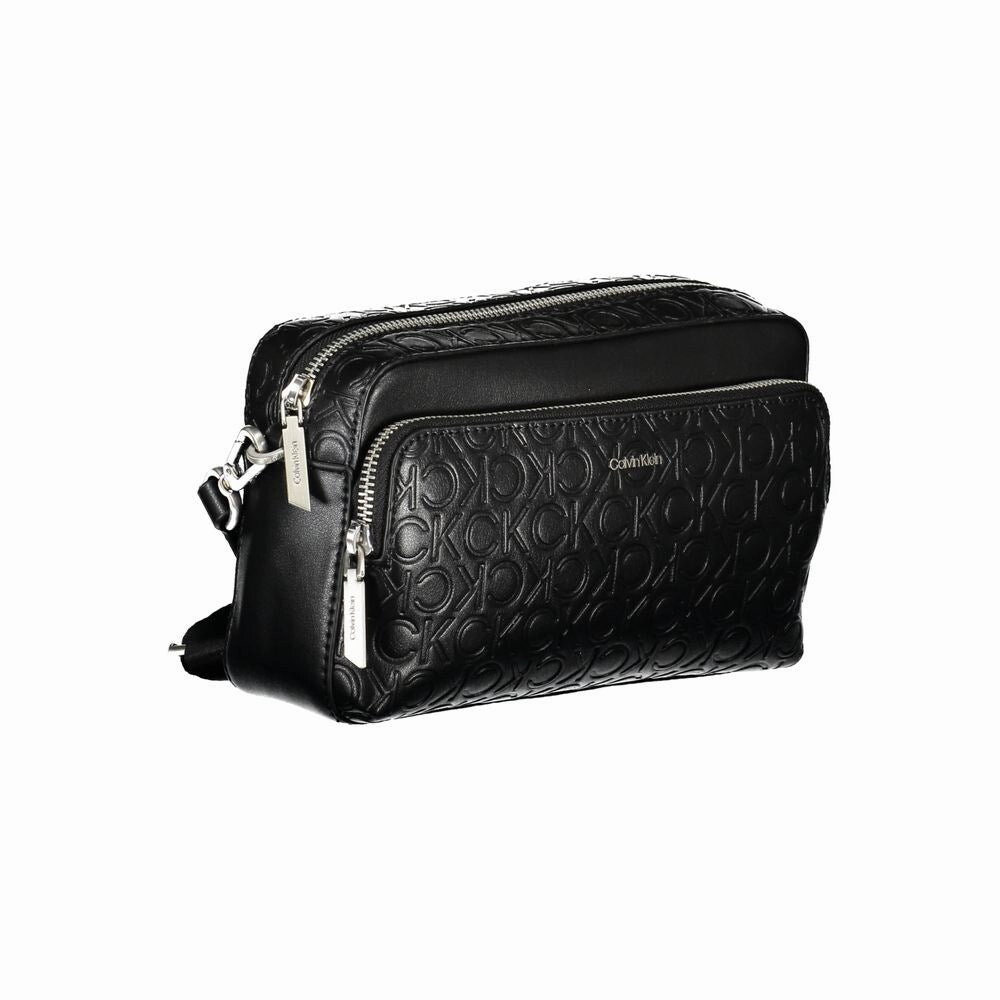 Calvin Klein Black Polyester Women's Handbag