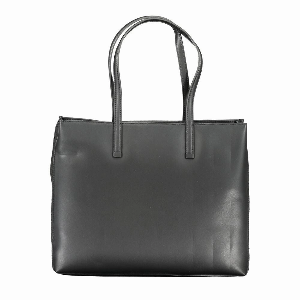 Calvin Klein Black Polyester Women's Handbag